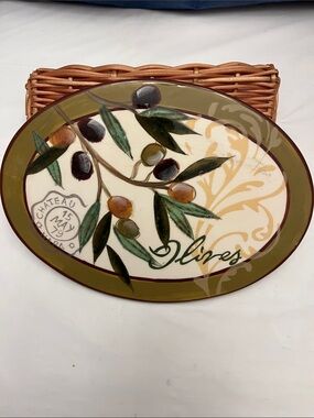 Olives Decorative Serving Platter